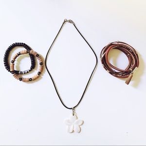 Assorted Bracelets and Necklace